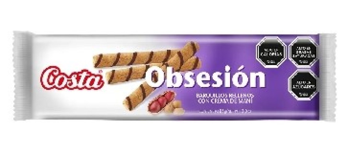 Galletas Costa Obsesion Relleno Mani 85g